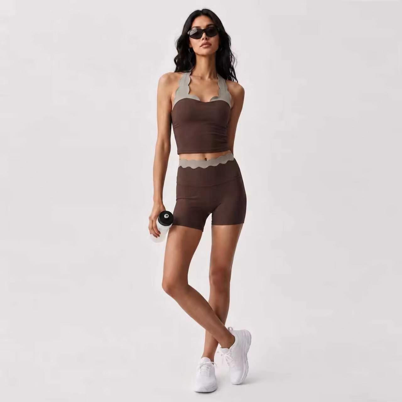 Women 2‑Piece Yoga Outfit Two‑ - Yoga Fitness Outfit recension och pris