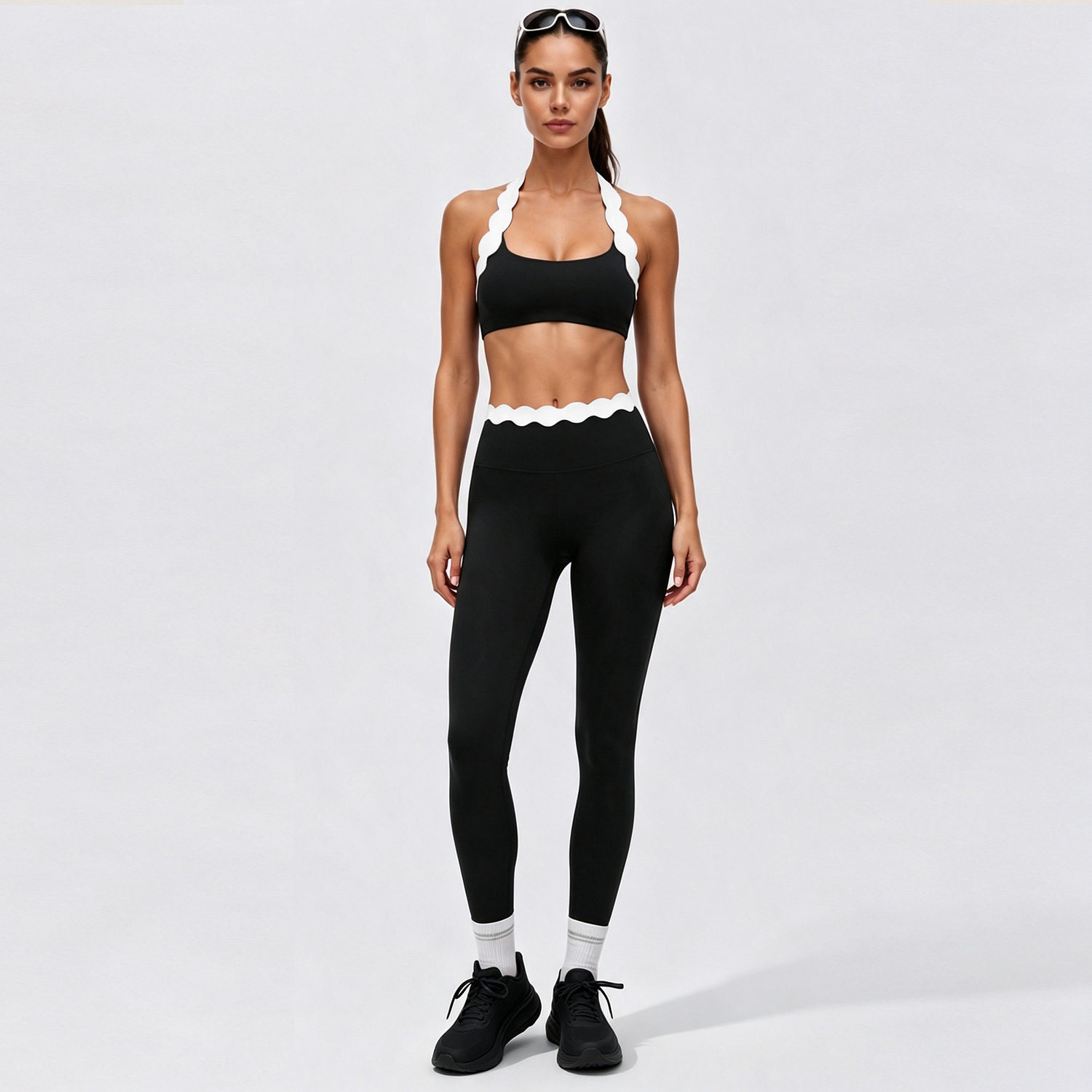Women 2‑Piece Yoga Outfit Two‑ - Yoga Fitness Outfit recension och pris