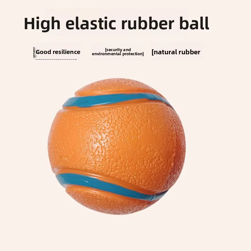 Dog Squeaky Toy Ball Elastic R - Resistance Bands recension och pris