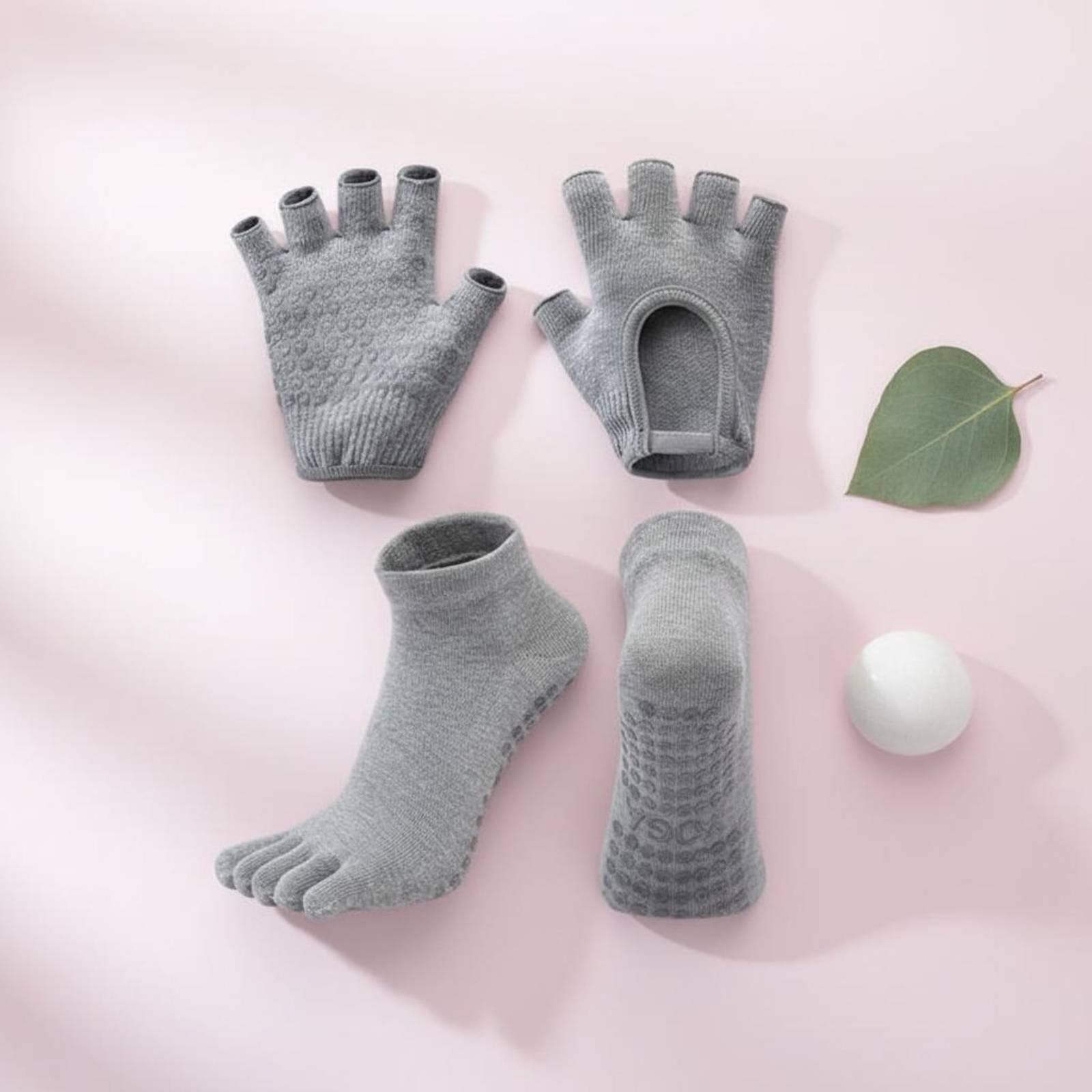 Pilates Socks Woman Anti-slip  - Yoga Fitness Pilates recension och pris
