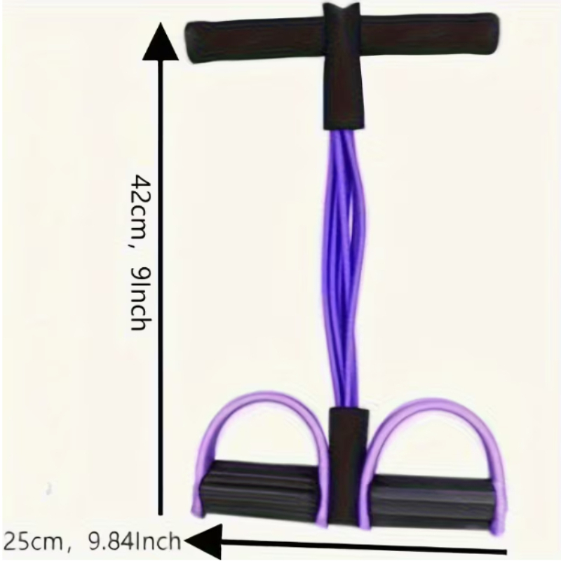 6 Tubes Elastic Yoga Pedal Pul - Yoga Fitness Gear recension och pris