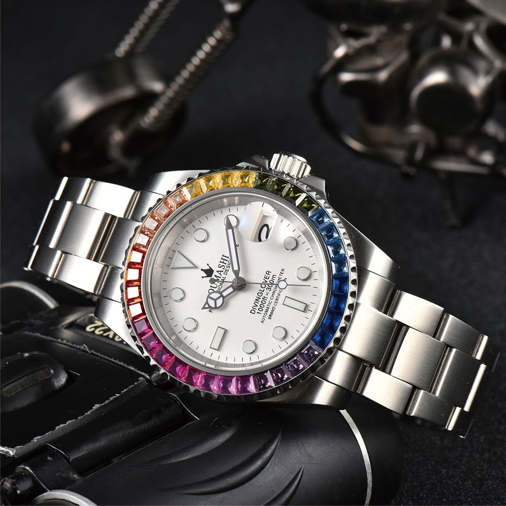 40mm Luxury Diving Men's Watch - Resistance Bands recension och pris