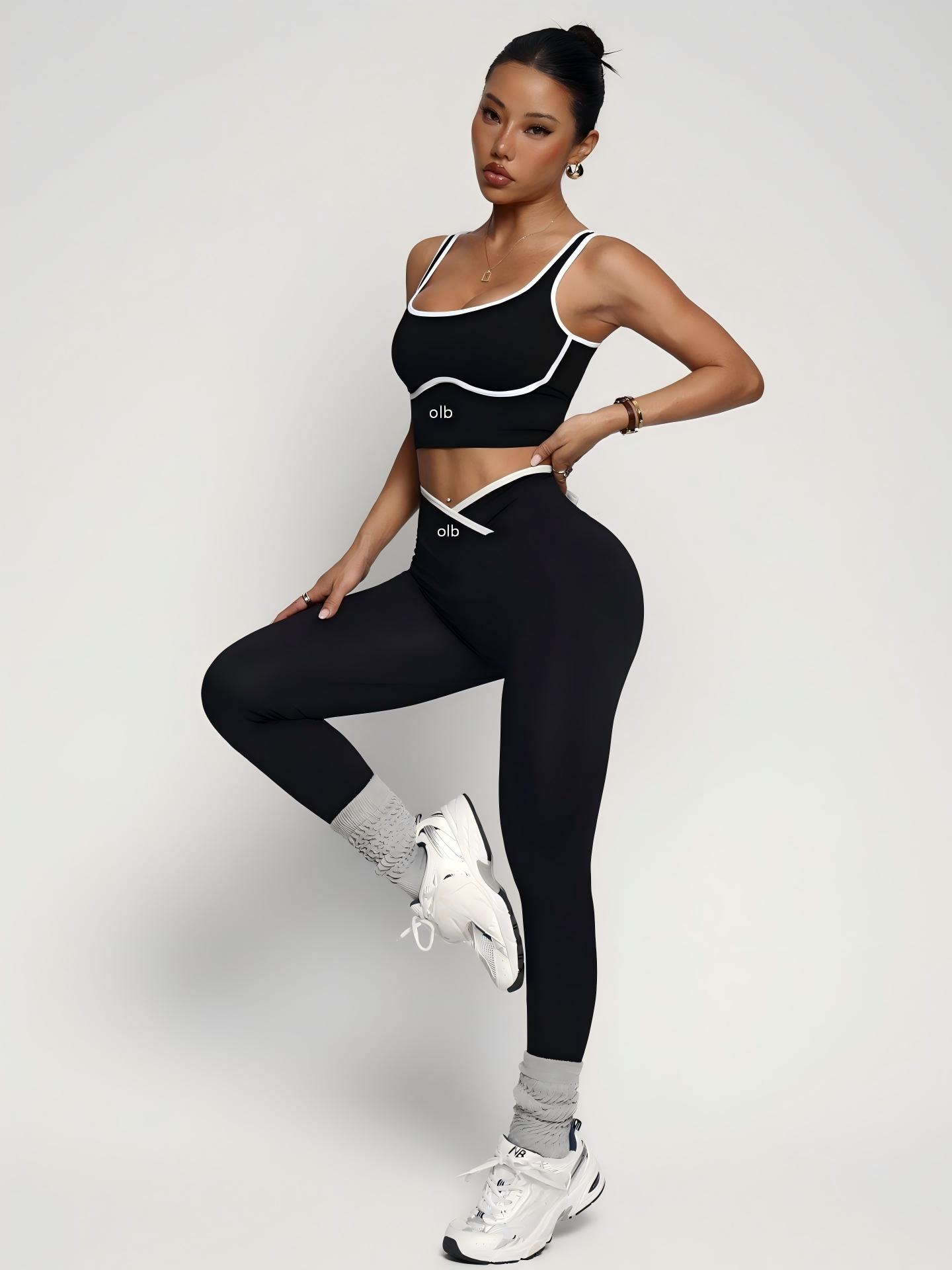 2-piece new sports bra vest pa - Yoga Fitness Outfit recension och pris