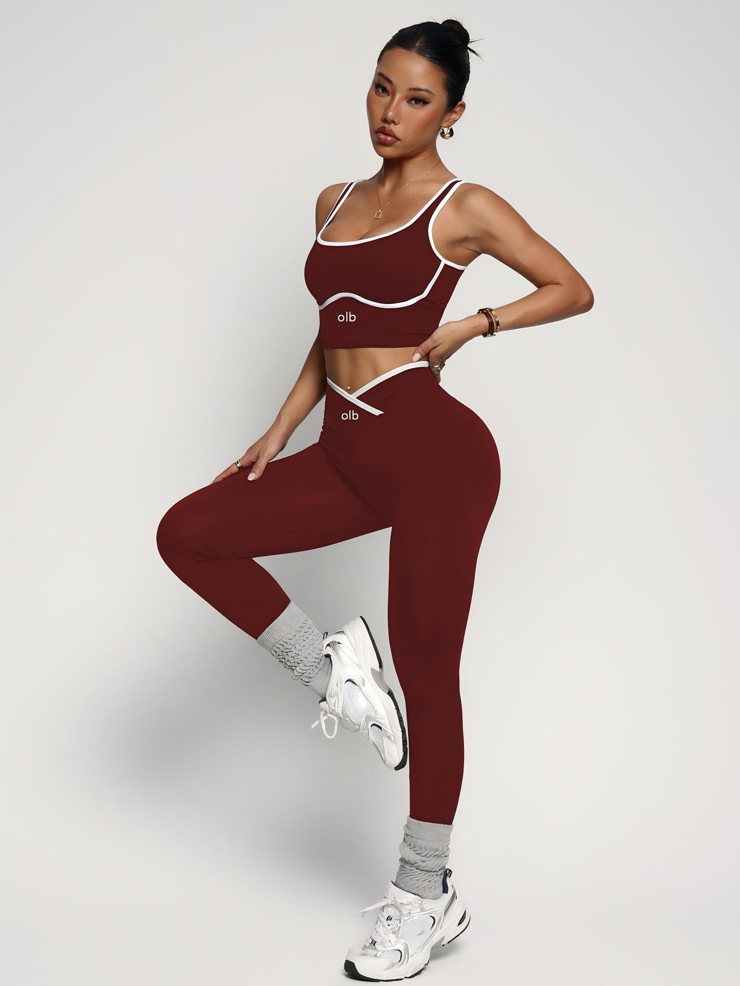 2-piece new sports bra vest pa - Yoga Fitness Outfit recension och pris