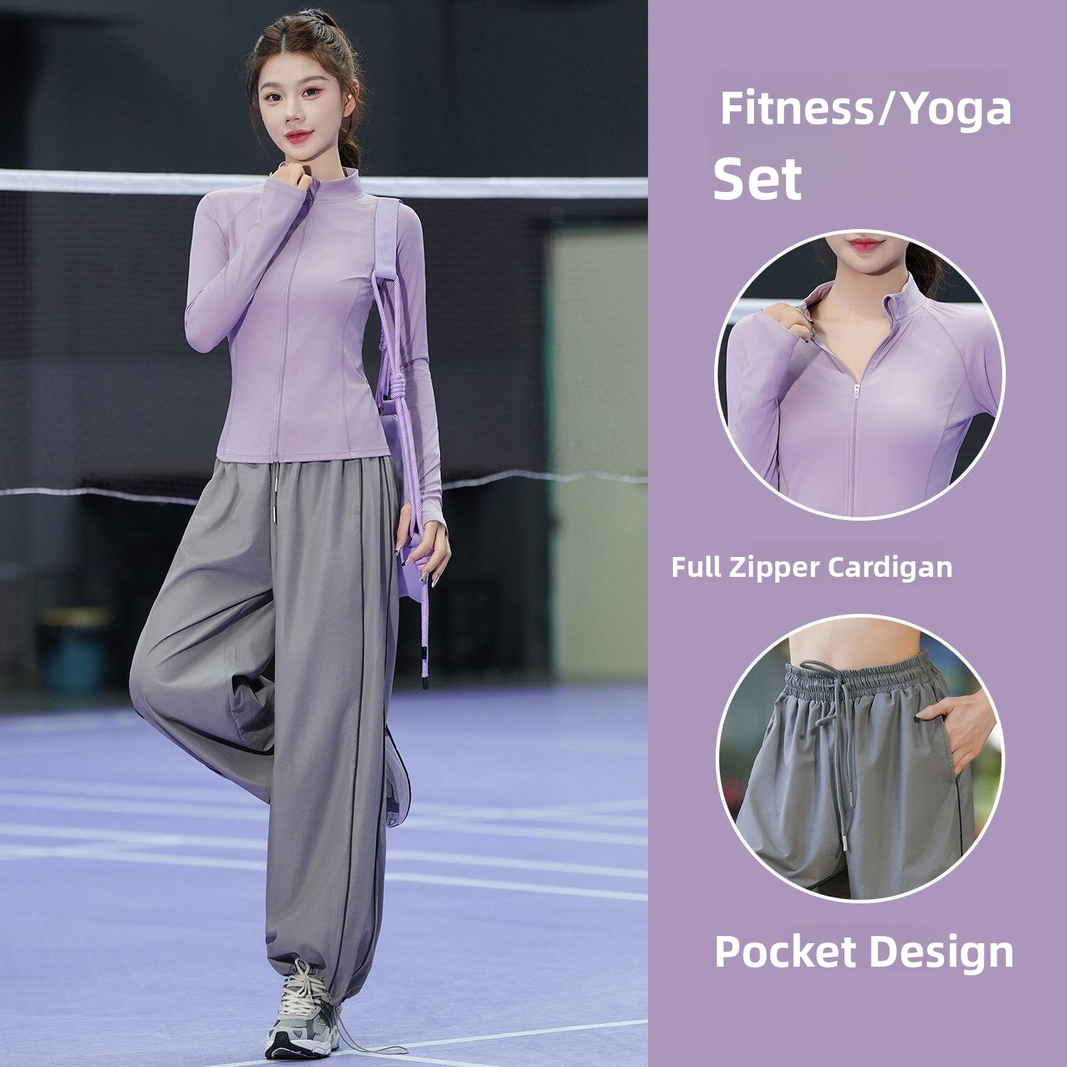 Women's Running Sportswear Set - Yoga Fitness Outfit recension och pris