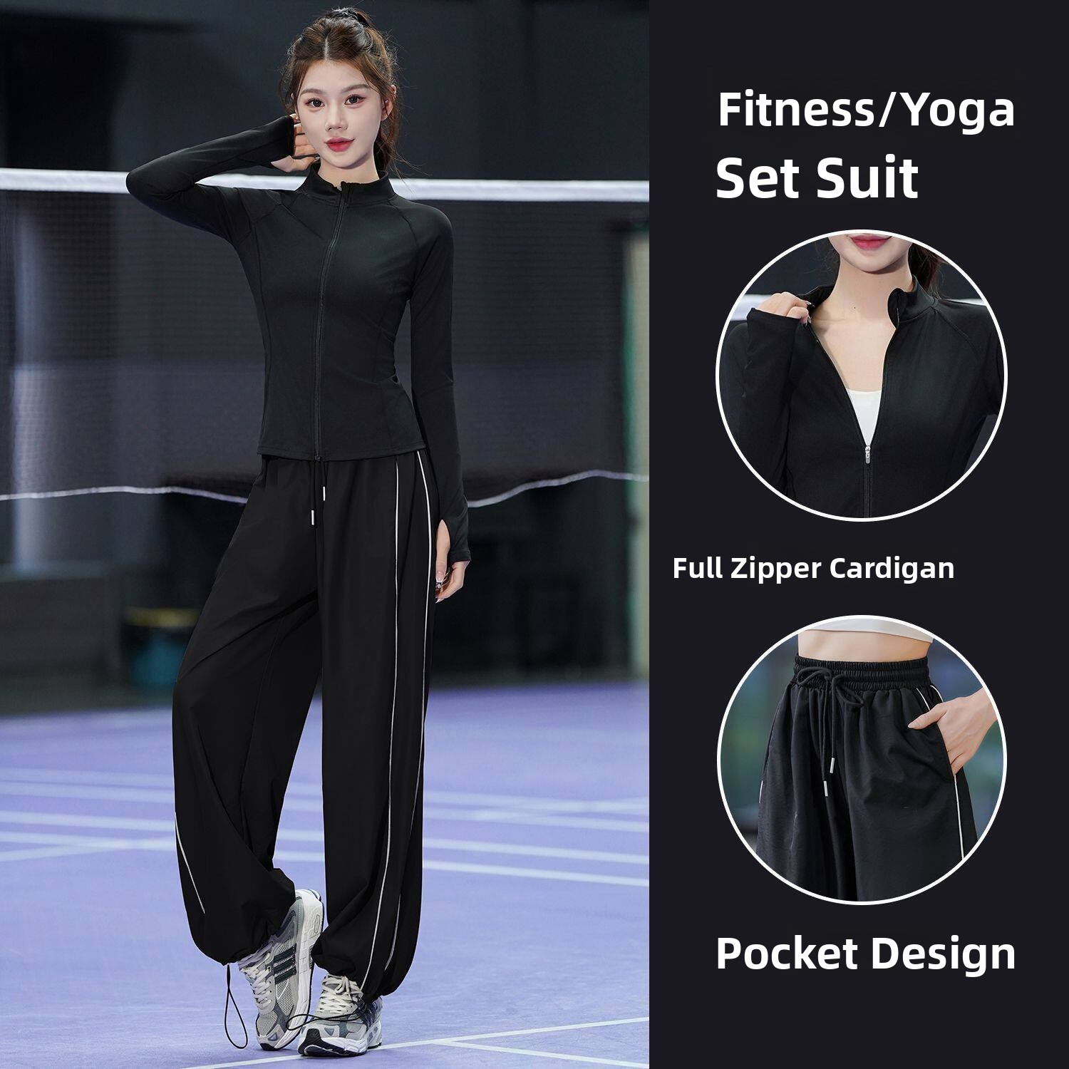 Women's Running Sportswear Set - Yoga Fitness Outfit recension och pris
