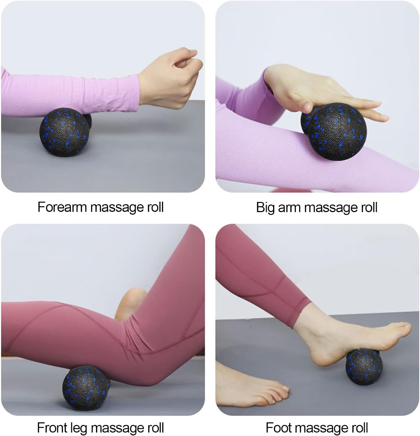 Peanut Fitness Massage Ball Se - Yoga Fitness Wheel recension och pris