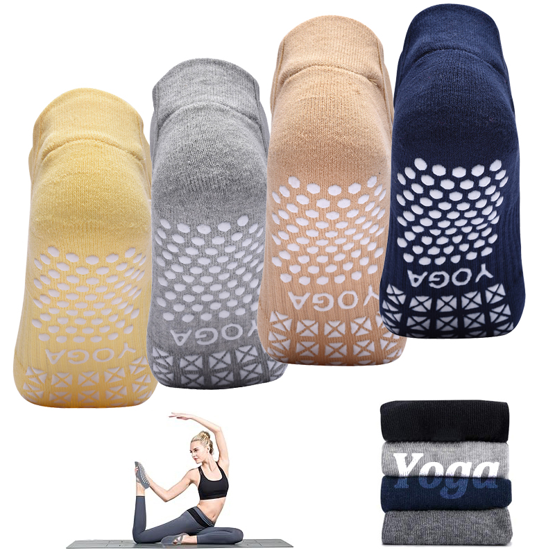 Women Non-Slip Yoga Socks Sili - Yoga Fitness Pilates recension och pris