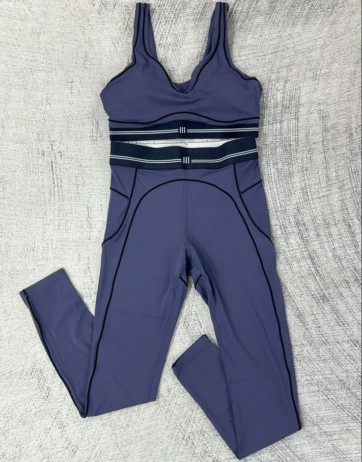 Tank Top and Pants Two Piece B - Yoga Fitness Outfit recension och pris