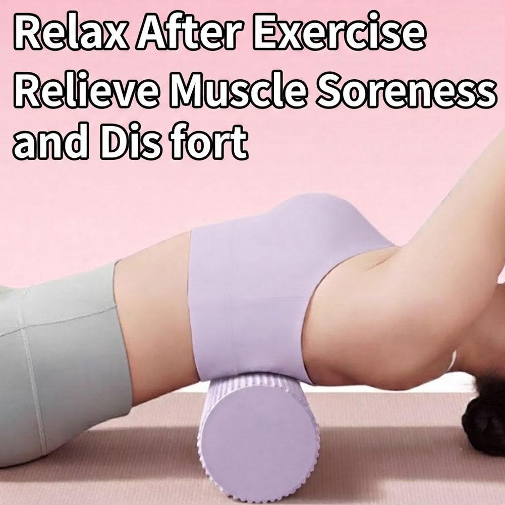 Yoga Foam Roller EVA High Dens - Yoga Fitness Wheel recension och pris