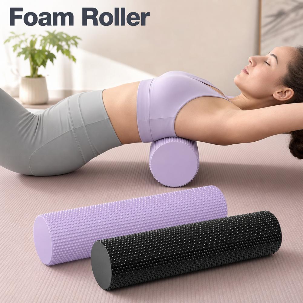 Yoga Foam Roller EVA High Dens - Yoga Fitness Wheel recension och pris