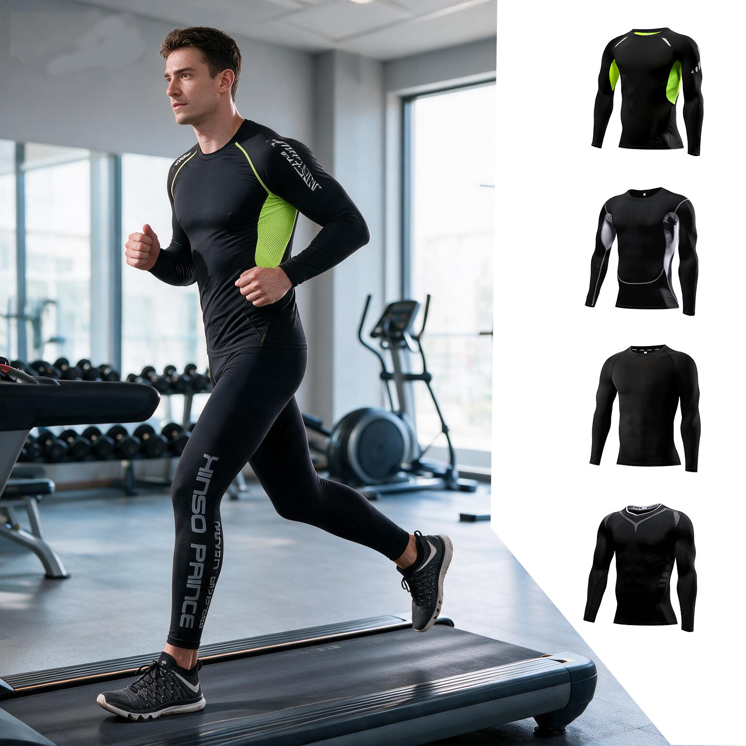 2026 Men Compression Sportswea - Yoga Fitness Outfit recension och pris