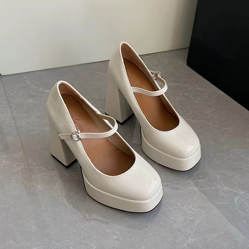 Women's Thick Heel Single Shoe - Resistance Bands recension och pris