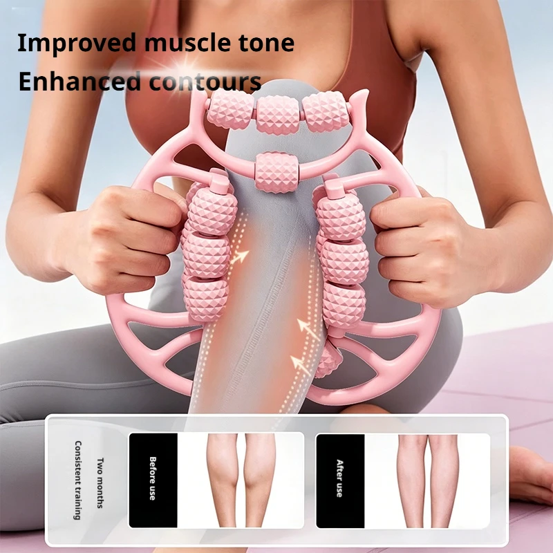 18 Wheels Leg Massager Roller  - Yoga Fitness Wheel recension och pris