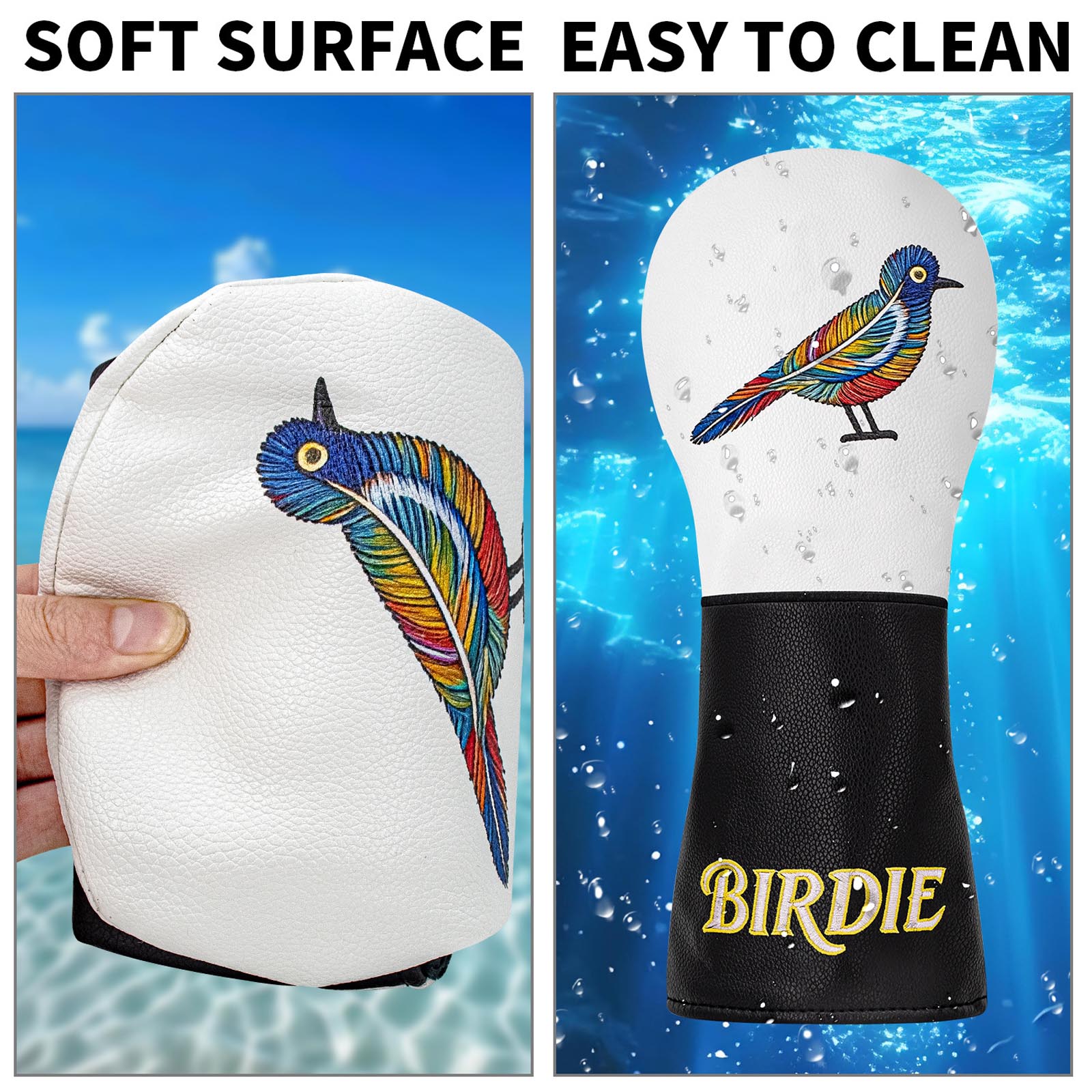 Colorful Bird Embroidery Golf  - Resistance Bands recension och pris