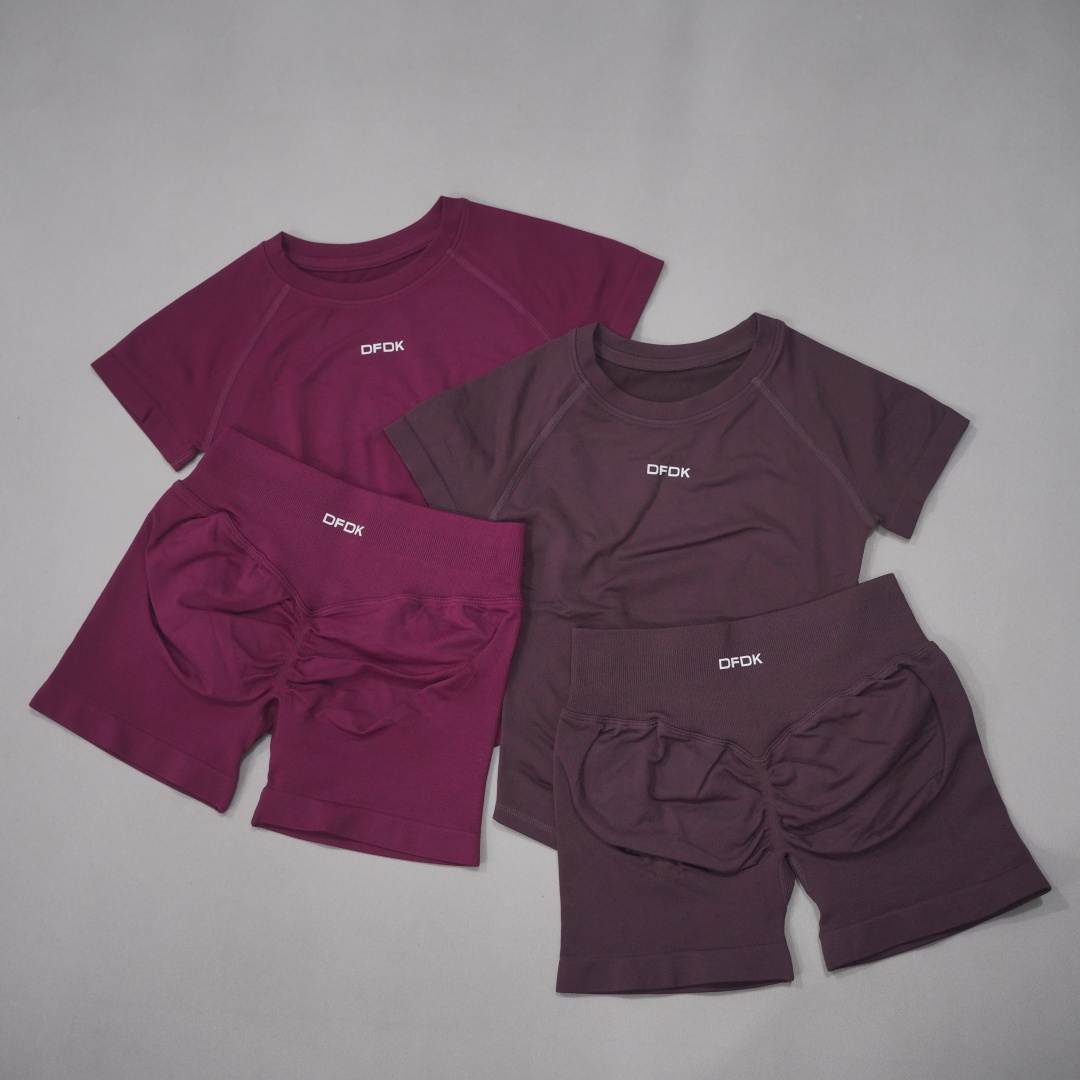 DFWomen 2Pcs Seamless Yoga Set - Yoga Fitness Outfit recension och pris